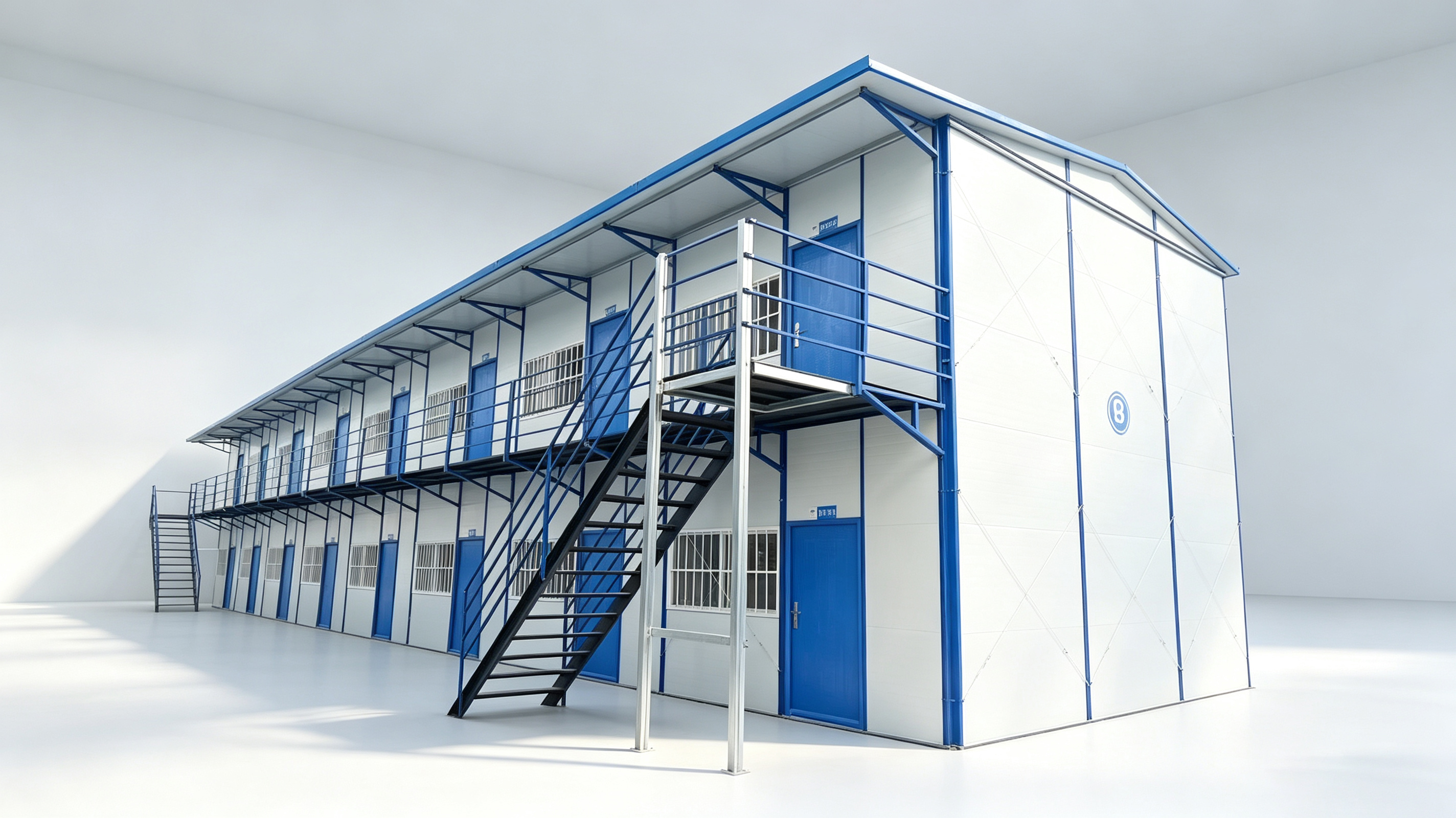 Light‑steel prefabricated mobile house